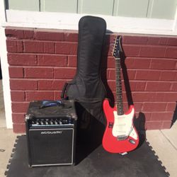 Guitar Electric And Amp 