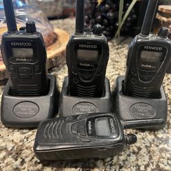 Two Way Kenwood XLS Pro-talk Radios