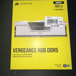 Corsair Vengeance RGB DDR5 Ram 5600mhz