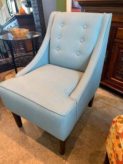 French Blue Chair