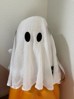 MARTHA STEWART LIGHT UP GHOST DECORATIVE PILLOW