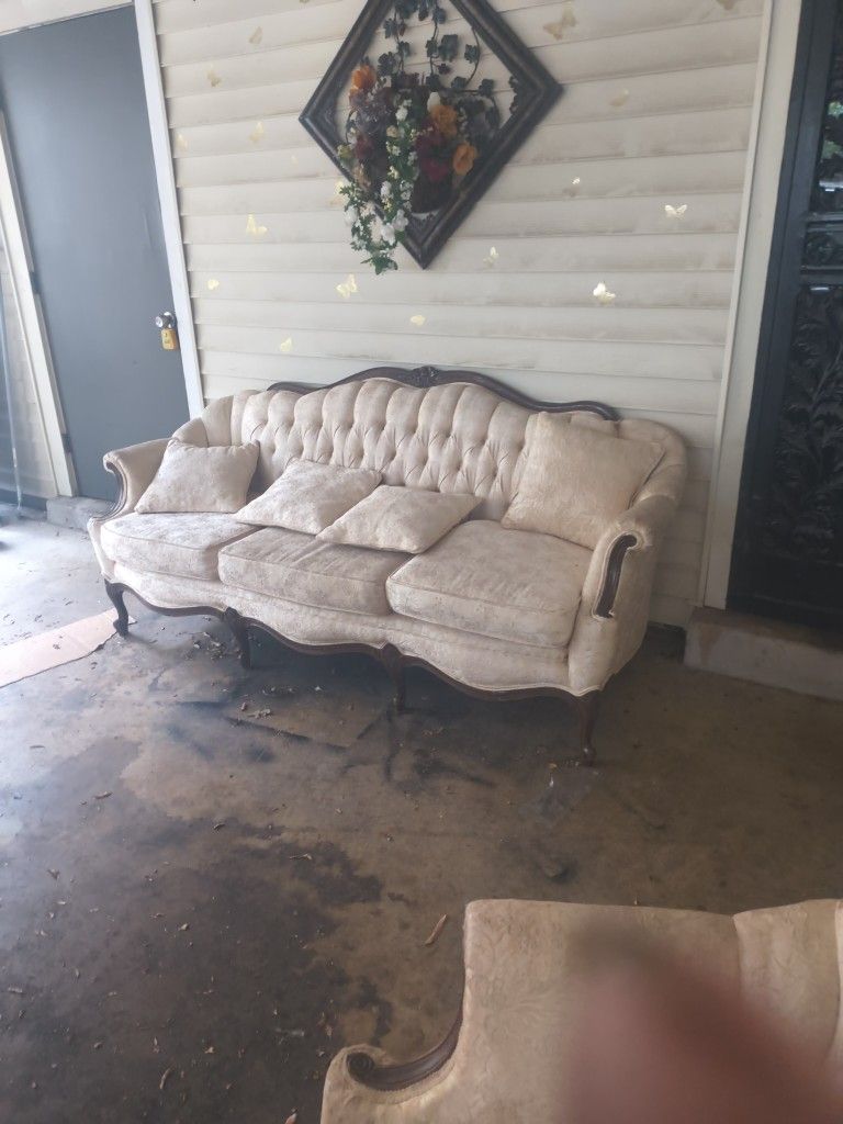 Pink And Cream Antique Style