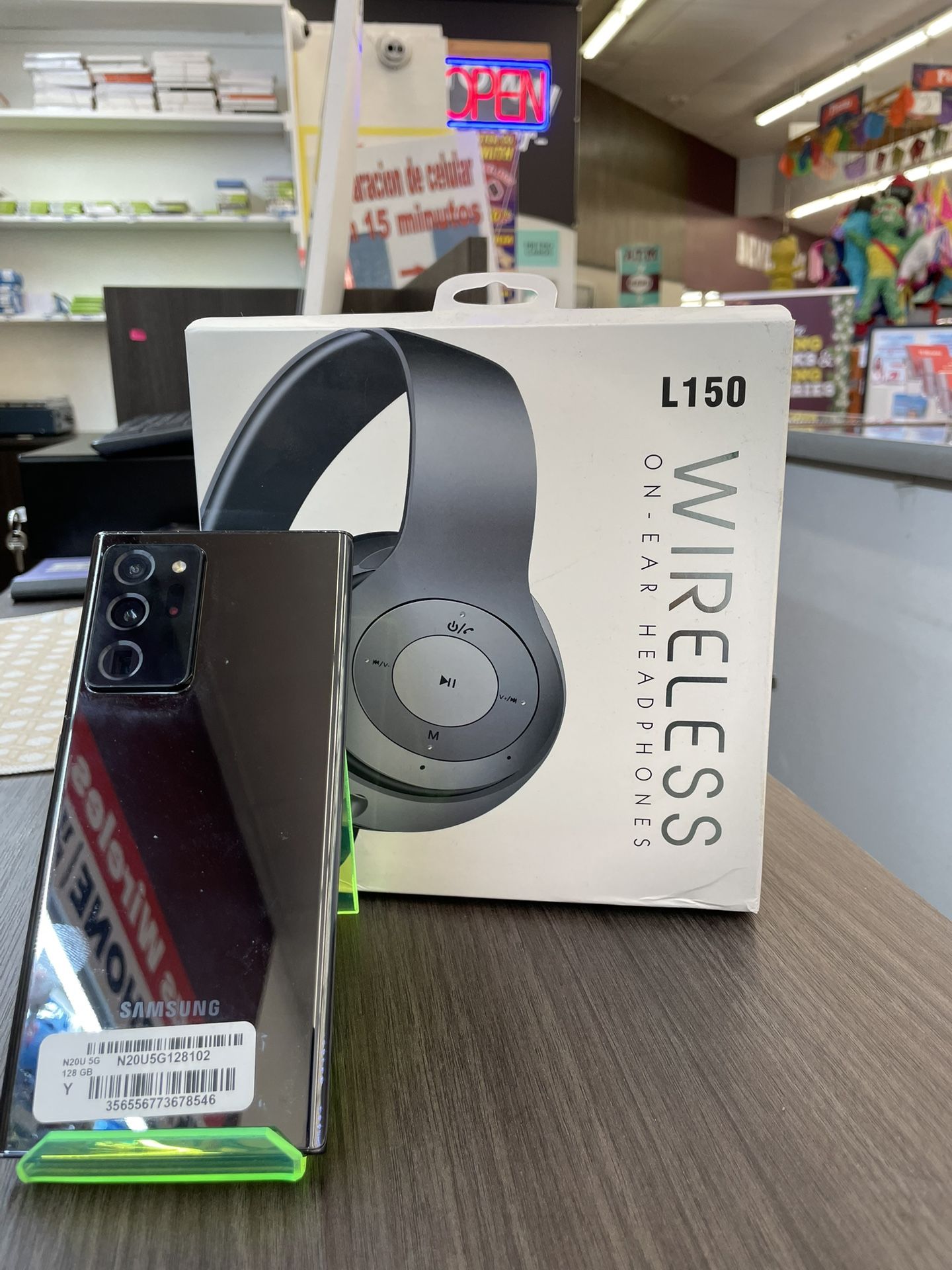 Samsung Note 20 Ultra + Wireless Headphone Free