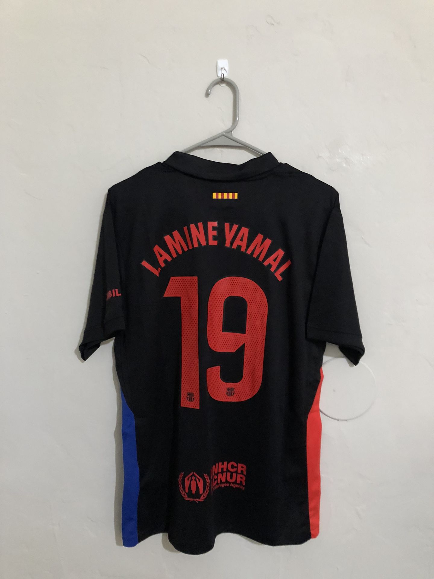 FC Barcelona 2024-25 Away Lamine Yamal Jersey (small Medium Large XL 2XL)
