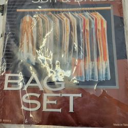 Suit And Dress Bag Set