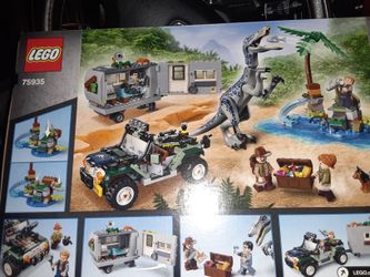 lego jurassic world baryonyx face off