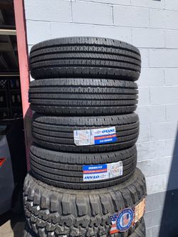 LT245/75R17 10-ply $449 all 4 installed with free alignment FORD