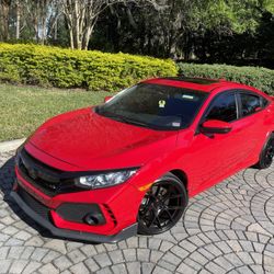 2019 Honda Civic Si Red Manual 