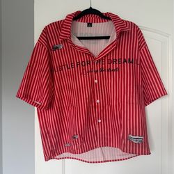 Summer short sleeve Button up