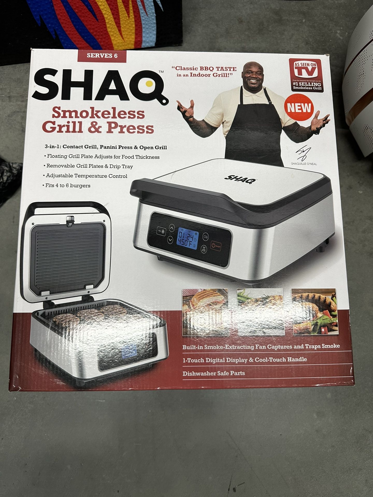 Smokeless Grill And Press