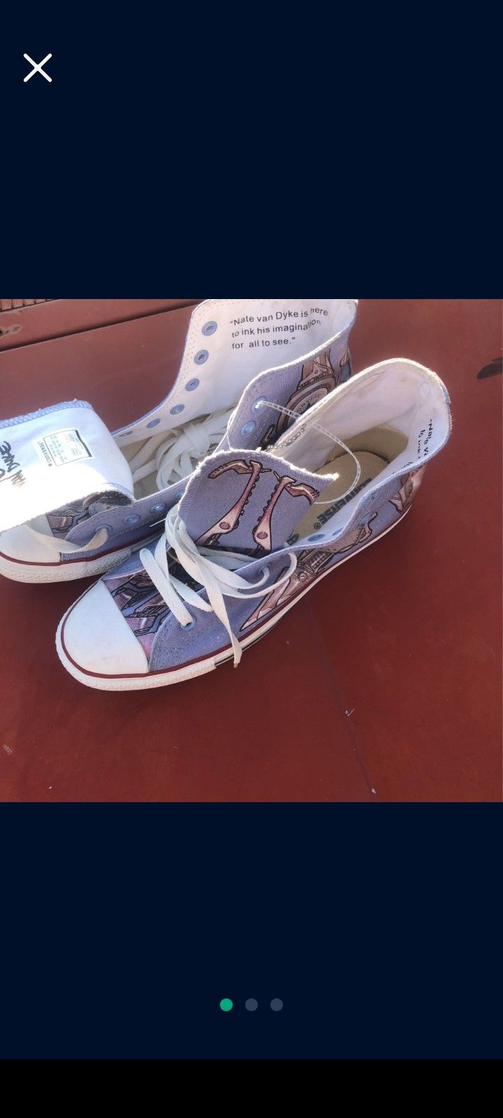 Converse Nate Vandyke Star Wats Sz.10