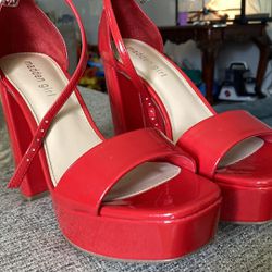 Madden Girl Omega Red High Heels