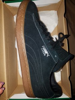 Black Suede Puma Sneakers