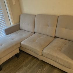 3 Seater L Shaped Sofa 