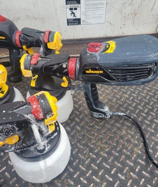 Wagner Flexio 2000 HVLP Paint Sprayer Retails $165 With Taxes. Others Avail. Look At My Profile! $60 Each!