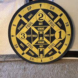 Two sided Double sided cork dart board - 18”