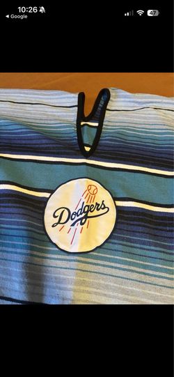 Los Angeles Dodgers Poncho Mens Mexican Heritage Night Gaban Serape Blanket