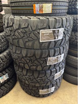 37x12.50r20 Pegasus RT X 4 new tires mounted and balanced included