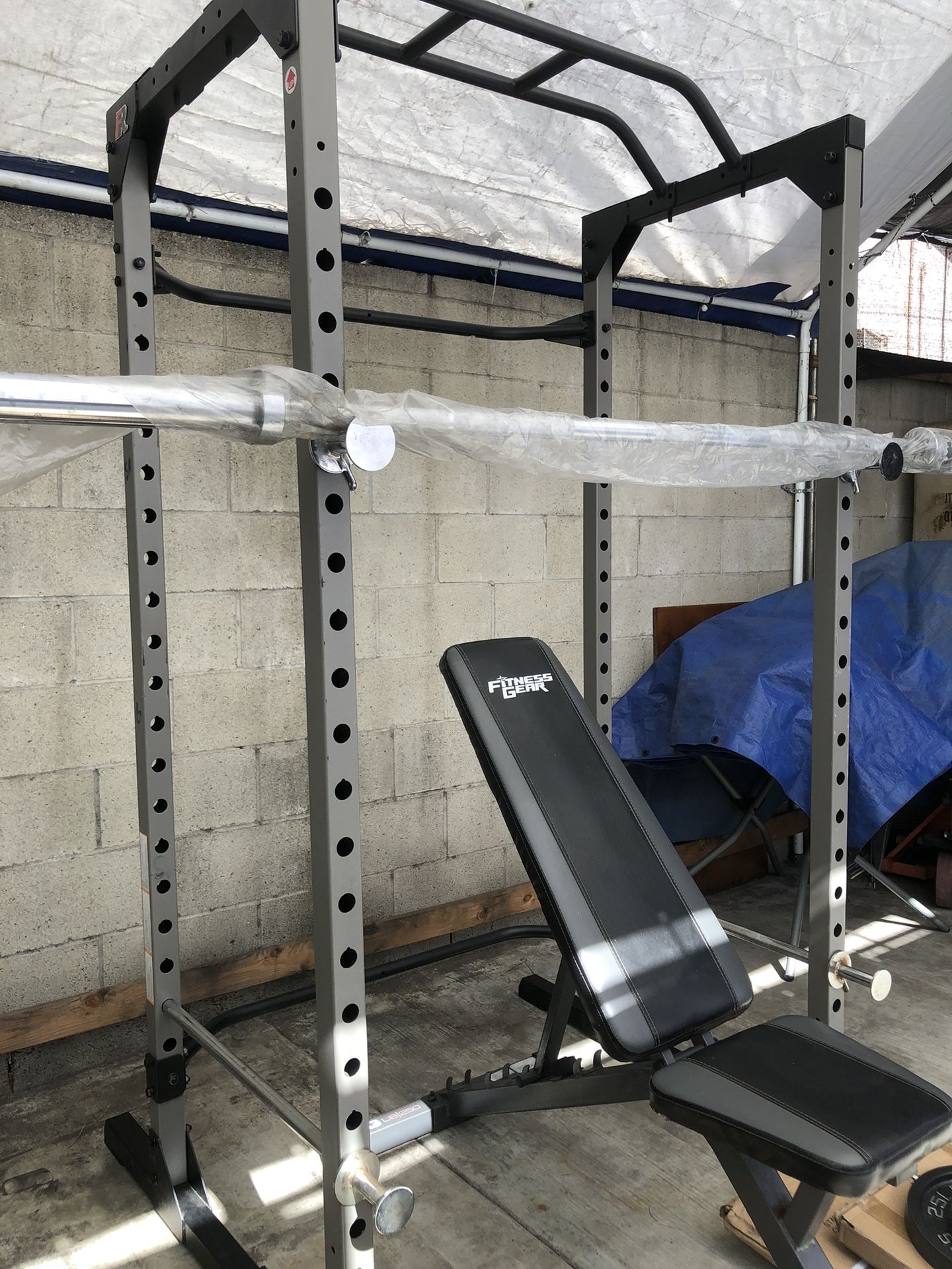 Olympic Squat Rack Weight Set Bench Press Pull-up