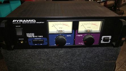 Pyramid Amplifier 800 Watts