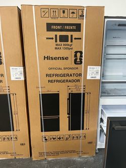 Refrigerator Hisense 31”.1 NEW
