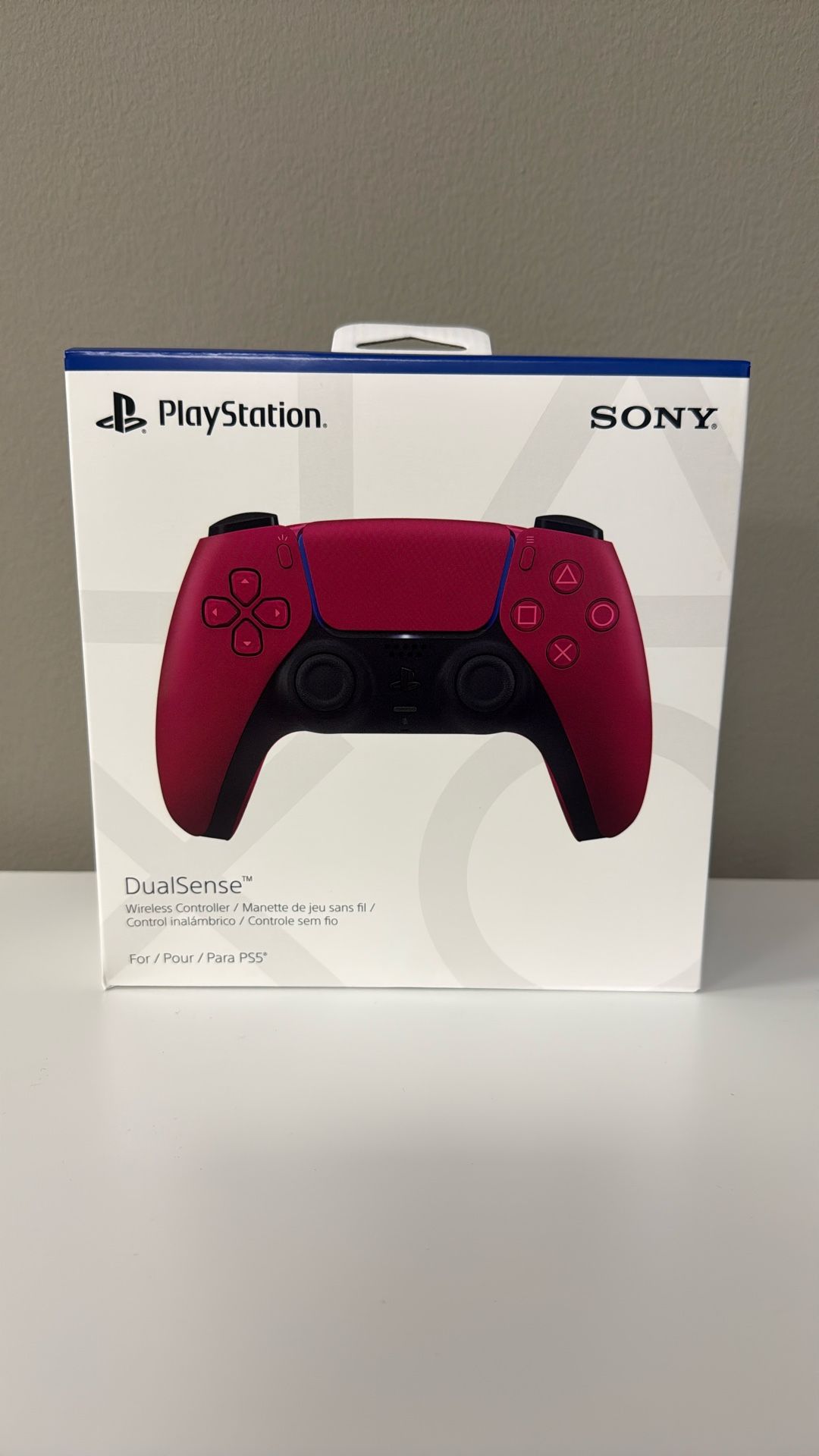 Sony PS5 DualSense Wireless Controller - Cosmic Red