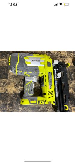 (For Parts) Ryobi One+ P325 18V AirStrike Cordless 16Ga Finish Nailer Tool Only