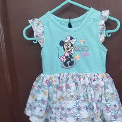 Minnie Mouse Tutu Jumper Dress 0-3 Months..