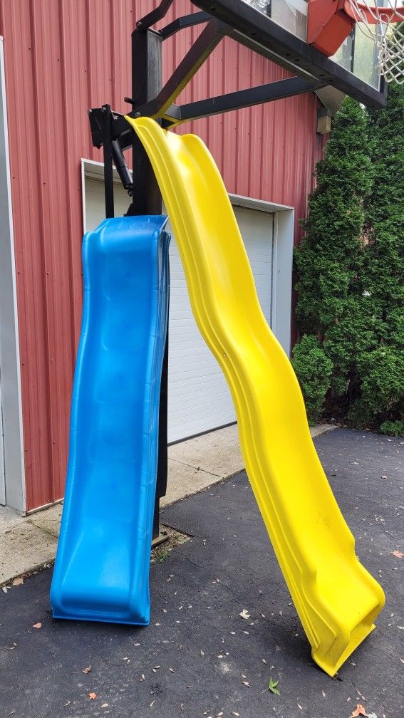 Children Playset Slides