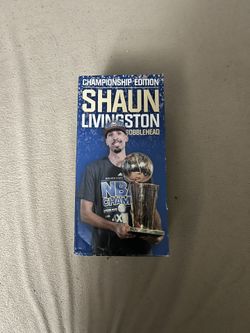 Unopened Shaun Livingston Championship Edition Bobblehead