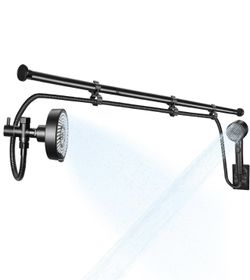 Brand New Dual Shower Head For Two People 
