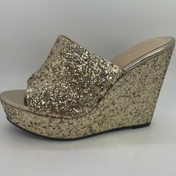 Dressy High Wedge Shoes New In The Box