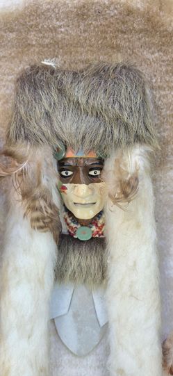 Handmade Native American Style Kachina Doll Figure