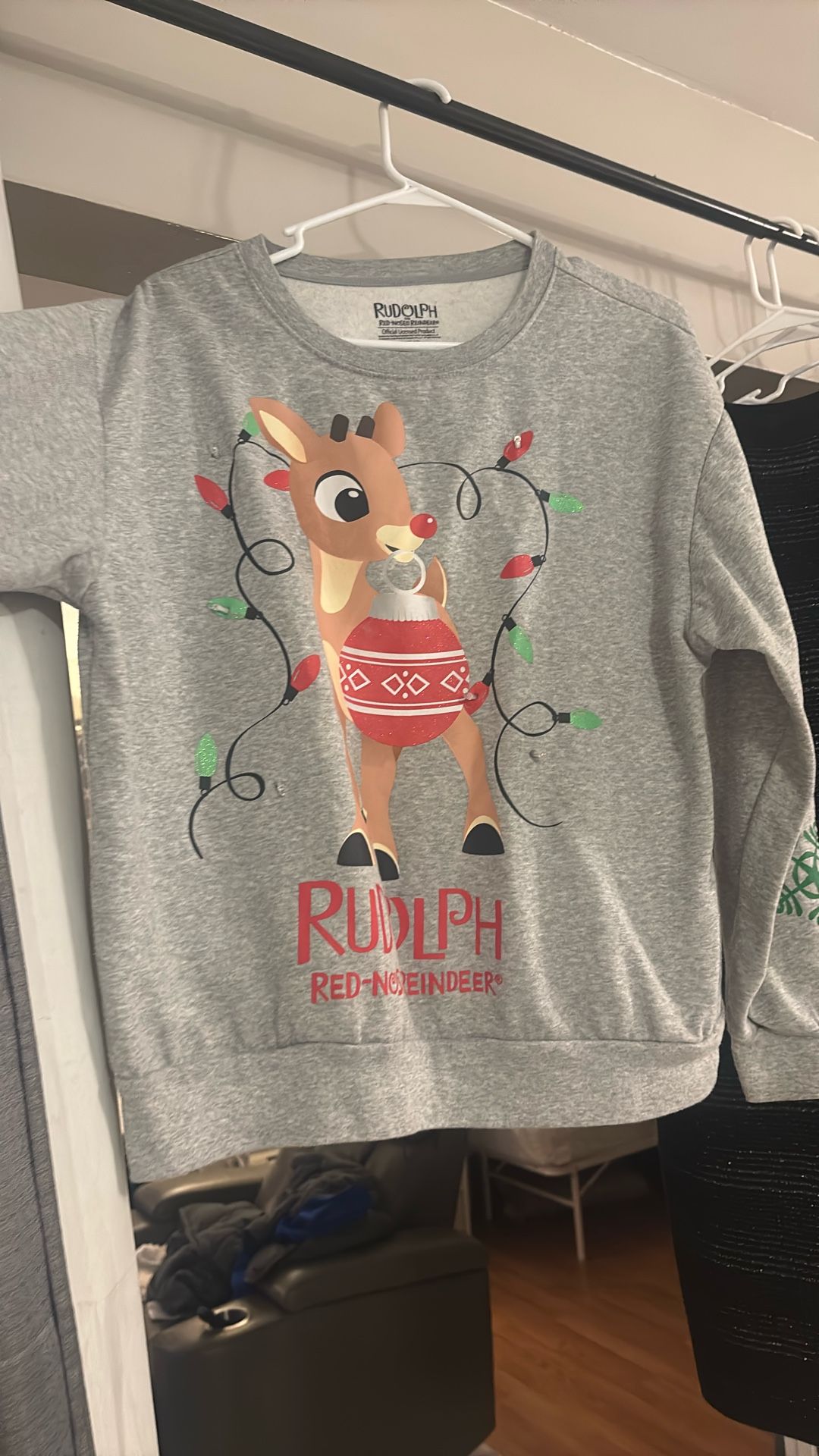 Rudolph, The Red Nose, Reindeer Light Up Sweatshirt