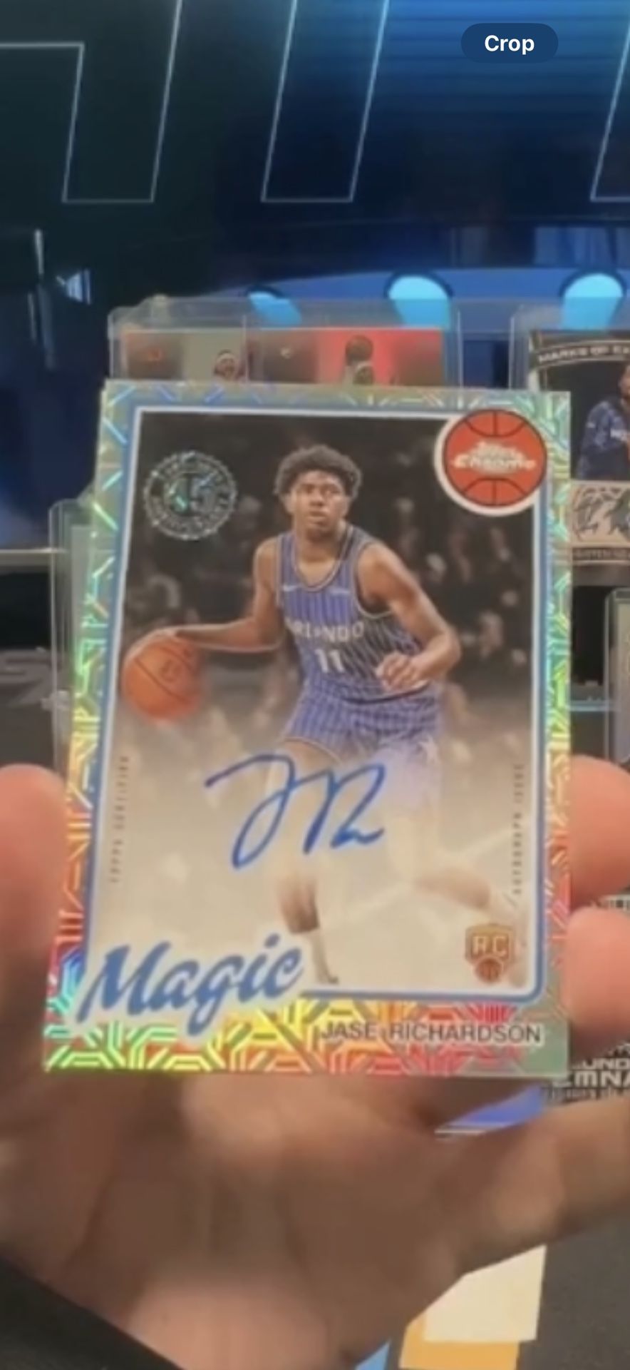 Jase Richardson Mojo Auto Topps 25/26