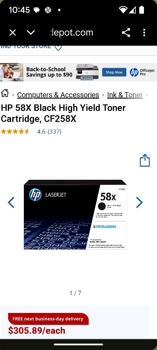Hp LaserJet Black Cartridge