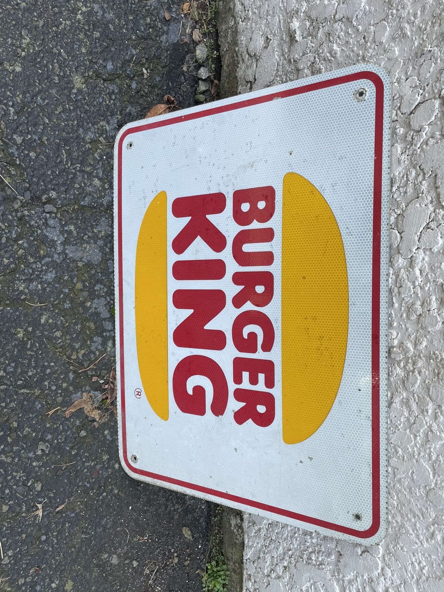 Burger King Sign