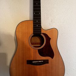Donner DAG-1CE Acoustic-Electric Guitar + Hard Case