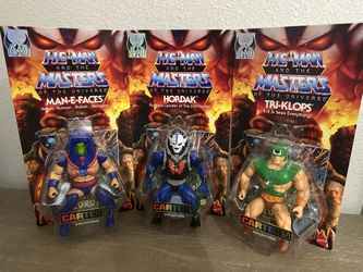 Masters Of The Universe Cartoon Collection HORDAK Man-e-faces Tri-klops 