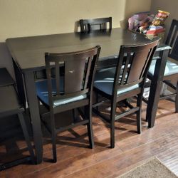 Counter Height Table Black Dining Table