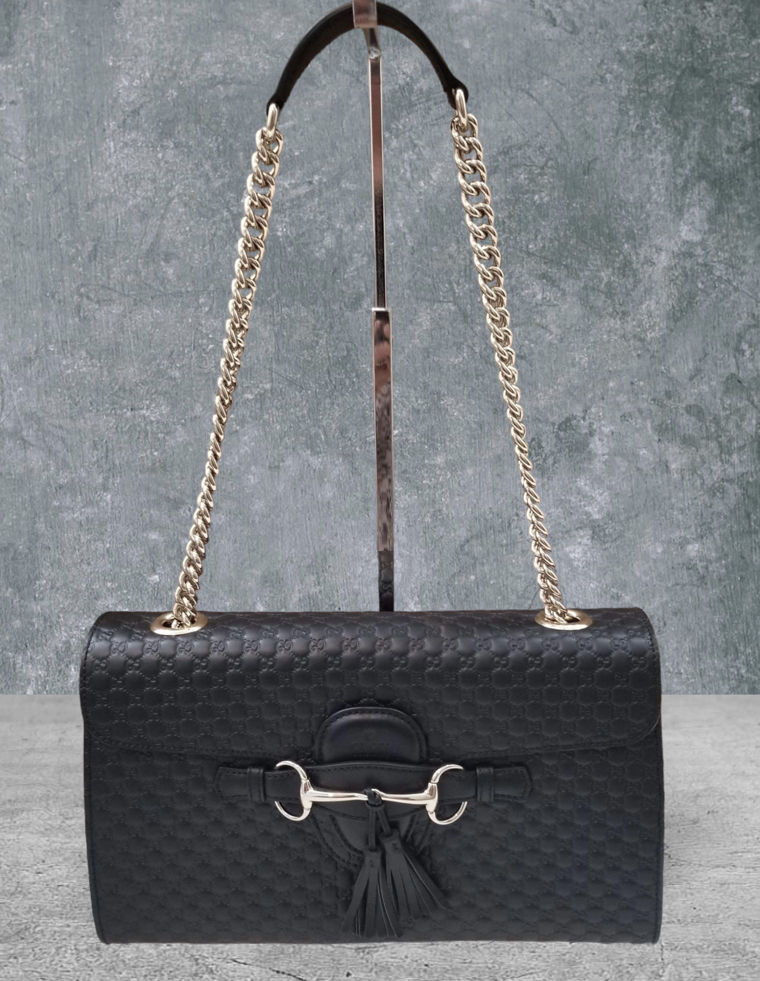 New Emily Guccissima Chain Shoulder Bag