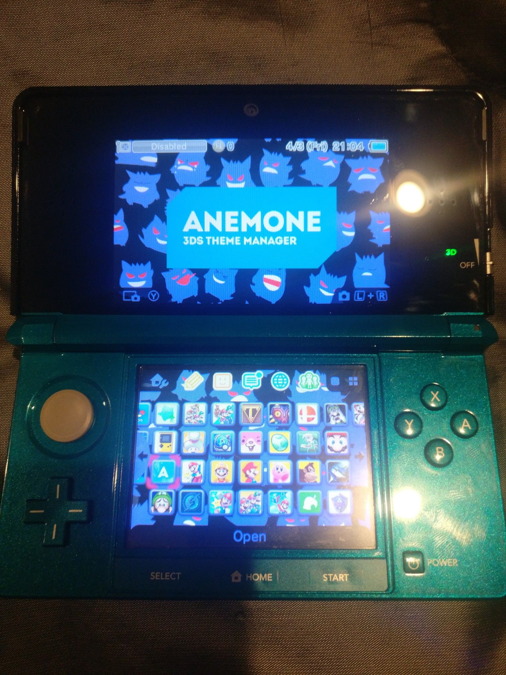 3ds Modded 32gb games and emulators
