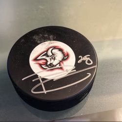 Buffalo Sabres Autographed Paul Gaustad Puck 