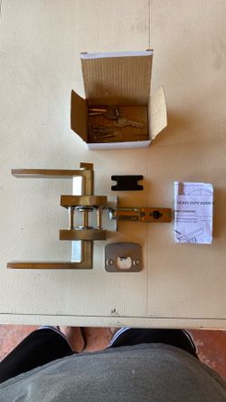 New Door Handle With Keys