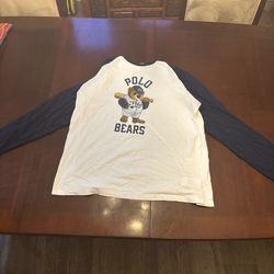 Polo tee with bear