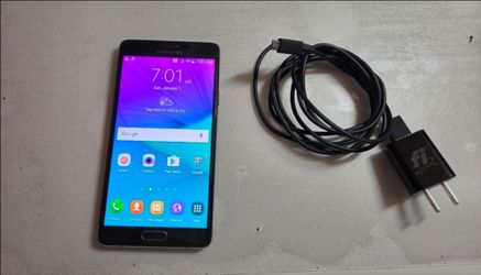Samsung note 4 T-Mobile ONLY 32gb storage  with charger or best offer
