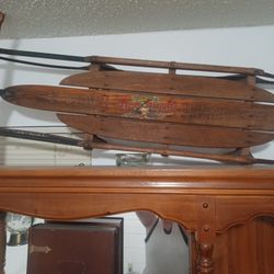 Antique Vintage Orginal Sled 