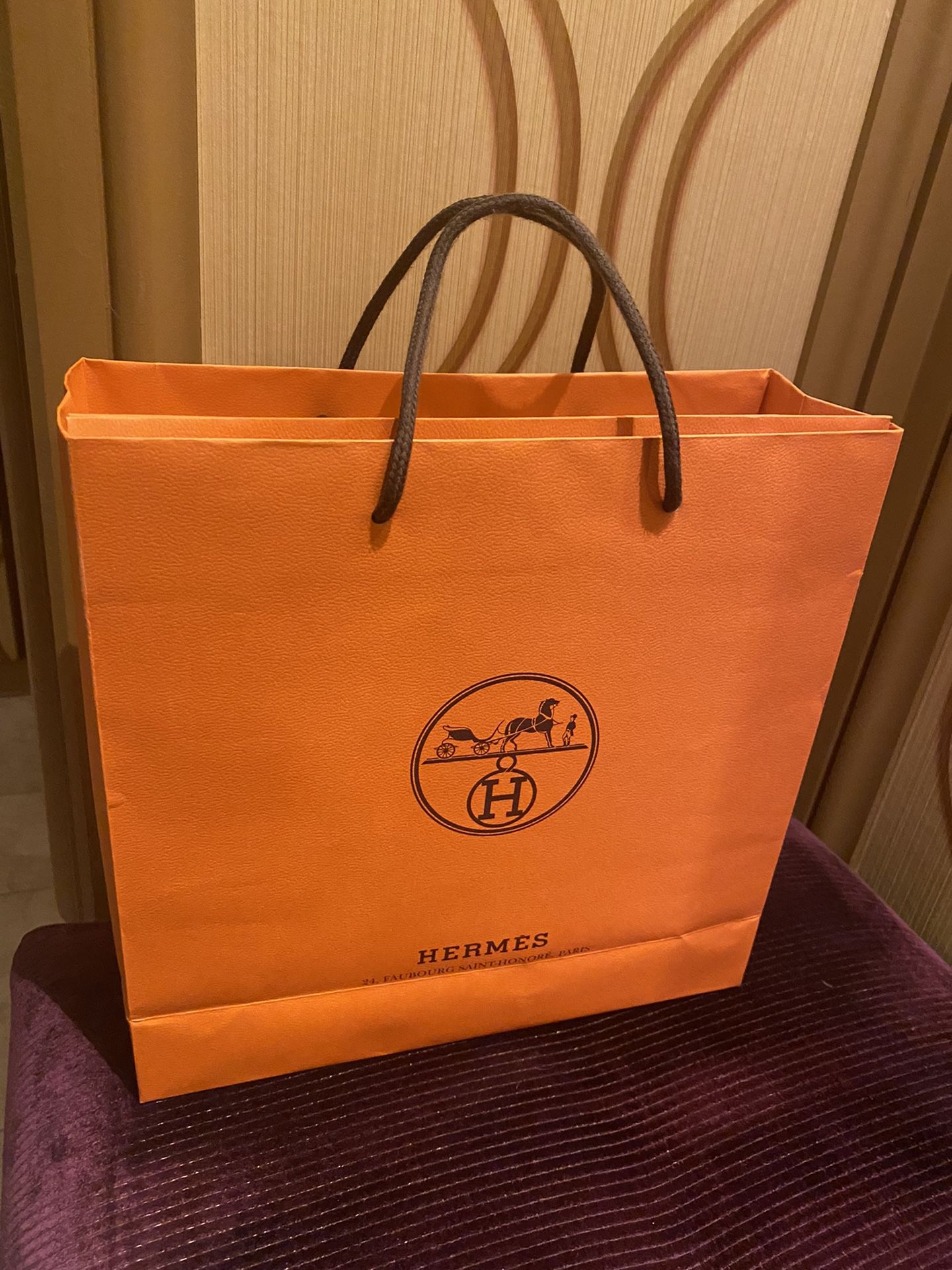 Hermes shopping bag