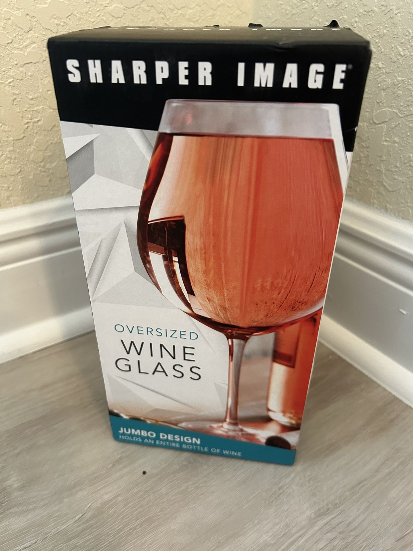 Sharper Image Oversized Wine Glass