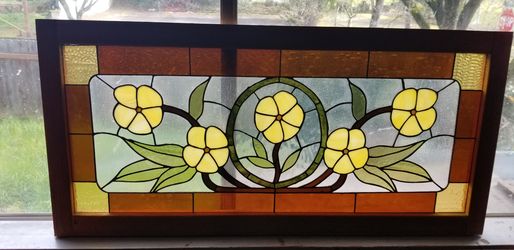 Stained glass window